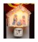 Ceramic Holy Family Plug-In Night Light, Christmas Décor, Religious Décor, Religious Gift, Church Décor, Baptism Gift, Easter Décor